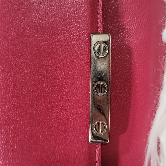 Cartier Bubble Gum Pink long Bifold wallet with silver hardwear - Picture 2 of 15